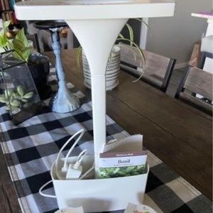 LED Indoor Planter w/ Basil Seeds & mini Strawberries & Sunflower Growing kits